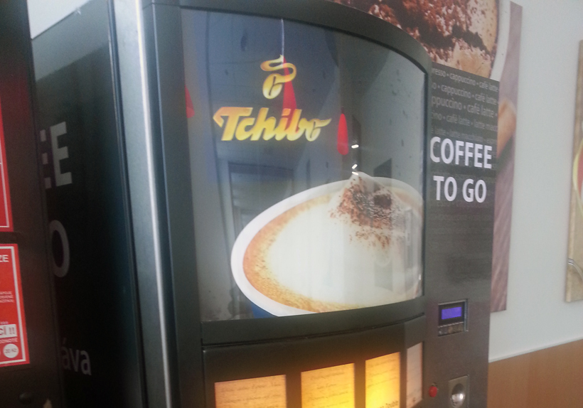 Restaurace Avion automaty na kávu